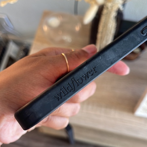 Brown hearts latte wildflower phone case iPhone 12 Pro Max - Picture 7 of 10